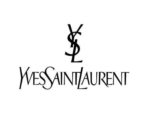 ysl schriftart|YSL logo design.